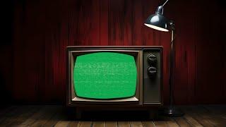 Exciting Aesthetic Retro TV Green Screen Template!