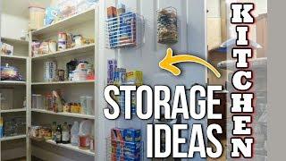 KITCHEN PANTRY Storage Organization | IDEAS | Solutions | Cabinet Storage