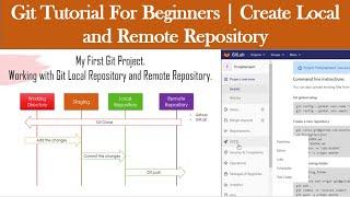 Git Tutorial for Beginners: Part 3 | Working with Local and Remote Repository
