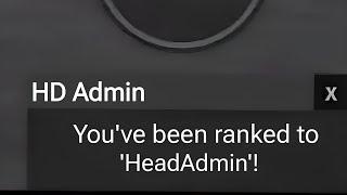 [ FE ] HeadAdmin Rank Maker Script - Rule the server like a sigma fr  | Roblox Scripts *2024*