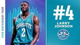 #4 - Larry Johnson | Hornets 30th Anniversary Team