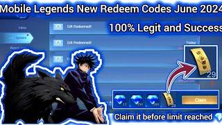 Mobile Legends Redeem Codes June 16, 2024 - ML Redeem Codes today claim it and get your gift 