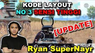 Kode Layout Ryan Supernayr No 3 | 5 Finger Claw PUBG Mobile