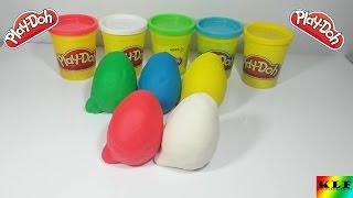 many play doh surprise eggs kinder joys