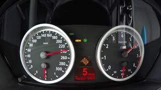 BMW X6M E71 Max speed  Acceleration Launch control start.