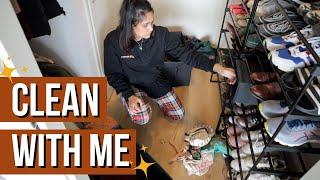 Enorme bende in zo'n kleine ruimte | Clean With Me Nederlands | JIMS&JAMA