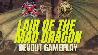 Master Lair of the mad Dragon - Cleric healer gameplay (no cw run) - Neverwinter