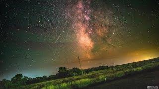Earth's Rotation Visualized in a Timelapse of the Milky Way Galaxy - 4K
