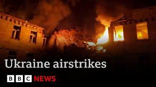 Ukraine accuses Putin of breaking promise to Trump with airstrikes on infrastructure | BBC News