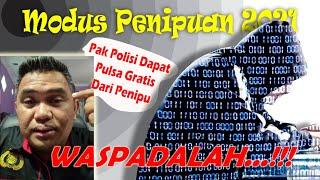 Modus Penipu 2021 || Pak Polisi Dapat Pulsa Gratis Dari Penipu