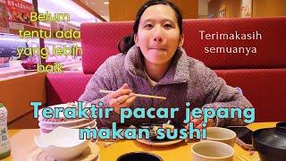 Makan Sushi Sama Calon Istri jepang