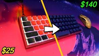 Cheap To Expensive Keycaps Sound Comparison