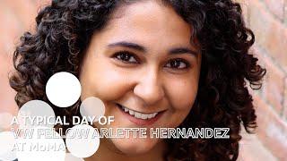 #VWGroupCulture #VWFellow #MoMA A typical day of VW Fellow Arlette Hernandez at MoMA