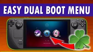 Steam Deck Dual Boot Menu with Clover | Easy Guide | Simple Setup