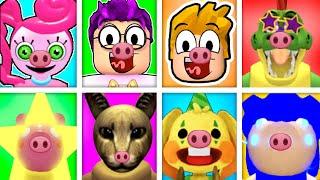 UNLOCKING *CRAZIEST PIGGY MORPHS EVER* In ROBLOX FIND THE PIGGY MORPHS!? (ALL MORPHS UNLOCKED!)