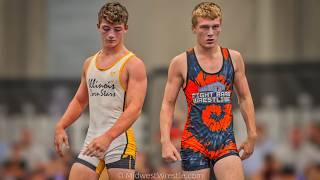 150 – Carter Skoff {G} of Illinois Cornstars vs. Caleb Kirkpatrick {R} of Fight Barn IN