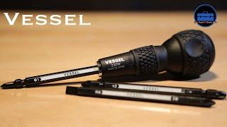 Vessel 220W-3 Ball Grip 1/4" Hex Bit