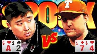 Texas Mike & Denis GO TO WAR In High Stakes Poker!!