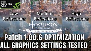 Horizon Zero Dawn v1.08.6 | All Graphics Settings Peformance+ Optimization | GTX 1050 Ti OC |1080p