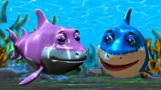 Baby Shark Song + More Kids Rhymes & Baby Songs