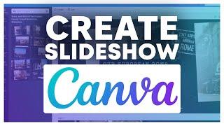 How To Create Canva Slideshow Video For Beginners (2024)