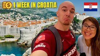 Is travelling Croatia in 2024 EXPENSIVE? (every $ we spent in 1 week) 