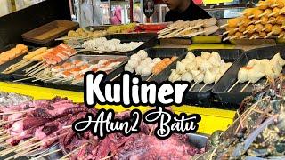 Sentra kuliner alun alun  Batu