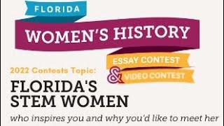 2022 Florida Women's History Contest Winners Announcement