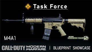 Modern Warfare Blueprints || Task Force (M4A1)