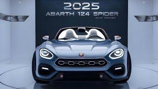 UNLEASH THE ITALIAN STALLION! 2025 Abarth 124 Spyder - A Masterclass in Performance and Style!