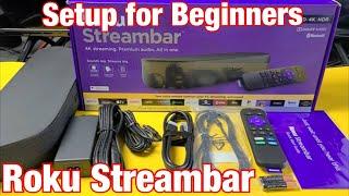 How to Setup/Connect Roku Streambar for Beginners