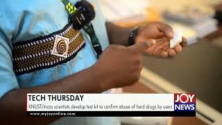 Tech Thursday: KNUST/Incas scientists develop a test kit to confirm abuse of hard drugs by users.