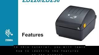 ZD220 настолен етикетен принтер от Zebra Technlogies