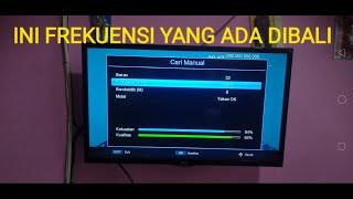 Cara Cari Manual Channel TV Digital Dengan Stb || Area  Bali