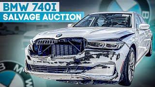 CAN'T BELIEVE WRECKED 2022 BMW 740I SOLD FOR THIS PRICE $3X,XXX!