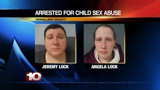 Vermillion County pair arrested, accused of child molestation and incest