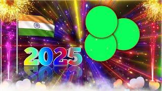 New year green screen video | Happy new year 2025 status | Happy new year | new year 2025