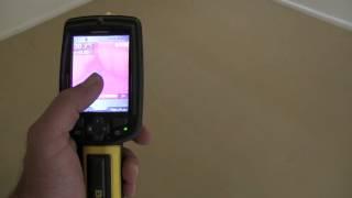 Thermal Imaging   Termite Mudding in Wall Cavity