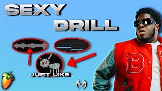 How To Make Sexy Drill For Cash Cobain & Drake *UPDATED GUIDE 2024* | FL STUDIO TUTORIAL