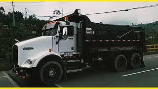 Volquetas kenworth doble troque con sistema de carpado Sisdecar.