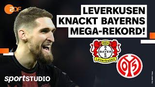 Bayer 04 Leverkusen – 1. FSV Mainz 05 | Bundesliga, 23. Spieltag Saison 2023/24 | sportstudio