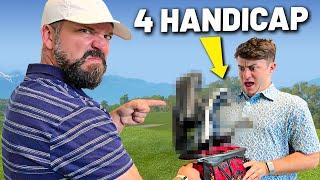 I build a bag for a GOOD golfer (…then challenge him to a match!)