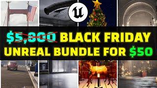 BLACK FRIDAY HUGE DEAL - $5,800 Unreal Engine 5 Assets for Only $50! (For Limited Time!)