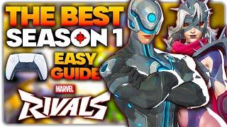 The BEST Marvel Rivals Season 1 Controller Settings, Updated Crosshair & New Hero Settings!