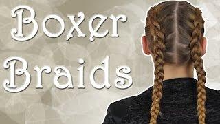 Boxer Braids - Variante 1 (holländischer Zopf) || haareflechten