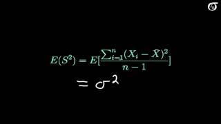 Proof that the Sample Variance is an Unbiased Estimator of the Population Variance