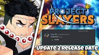 Project Slayers Update 2 CONFIRMED RELEASE DATE