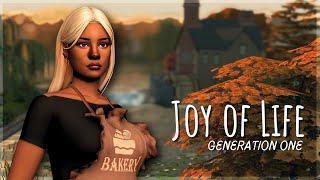 new baker in town - meet Halle Hart | joy of life challenge EP 1 | sims 4 let's play