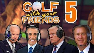 US Presidents Play Golf with Your Friends (Part 5)