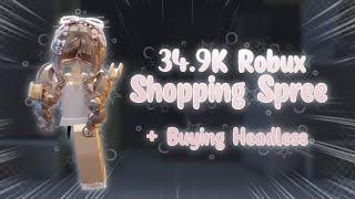 34.9K Robux SHOPPING SPREE ️ | Roblox